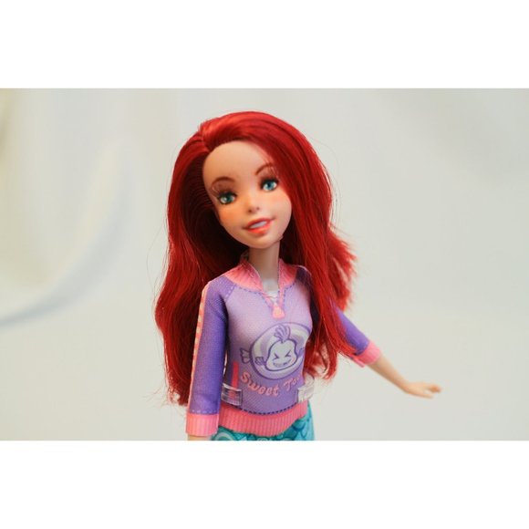 Custom Ariel Repaint Art Doll Makeunder OOAK - Picture 2 of 9